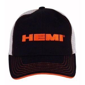 Hemi Chrysler Dodge Embroidered Logo Mesh Cap Hat - NEW Fast Ship